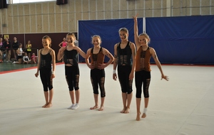 Nos gymnastes du Centre National Aérobic