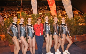 Mathilde Biard - Laura GUTTIEREZ - Juliette JOUVE - Émilie BERNARD - Manon MESCLIER - Chloé CHRETIEN - Charlotte RIBON près pour la compét