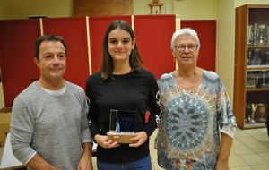 Blandine POMMERETTE entouré de Bruno et Chantal