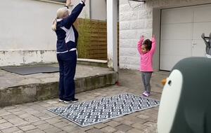 Avant de marcher sur la poutre