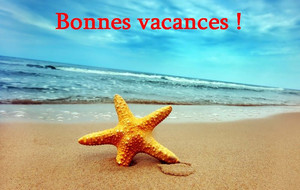 Bonnes vacances